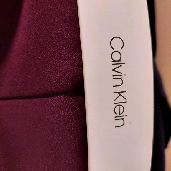 NWT Calvin Klein Off Shoulder High-Low Dress - Picture 9 of 9